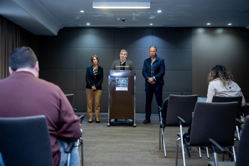 Clavijo y alcaldes Mogán y San Mateo