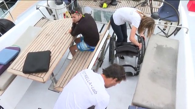 El velero Estrella llega a El Hierro, una embarcación que facilita la navegación y el acceso a personas con discapacidad