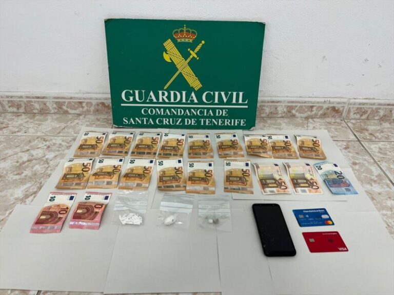 Ingresa en prisión por traficar con drogas y robar en varias viviendas en el sur de Tenerife