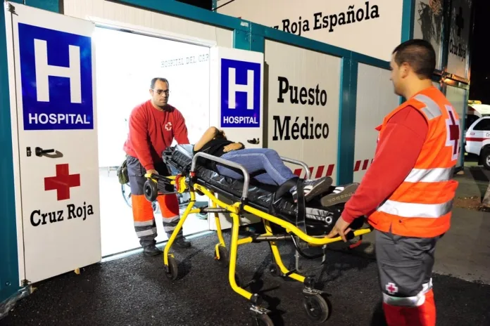 El hospital del Carnaval de Santa Cruz de Tenerife atendió este sábado a 127 personas