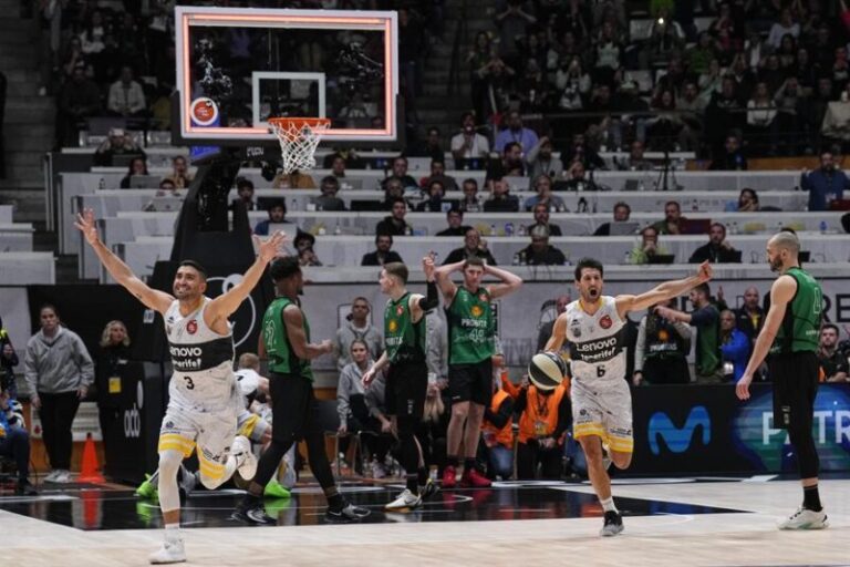 El Lenovo Tenerife jugará la final de la Copa del Rey de Baloncesto contra el Unicaja
