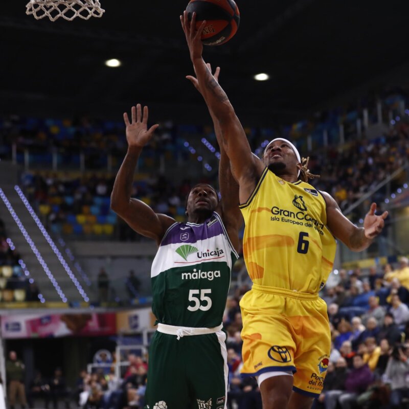 88-70. Brussino se doctora en el triunfo del ‘Granca’ frente al Unicaja