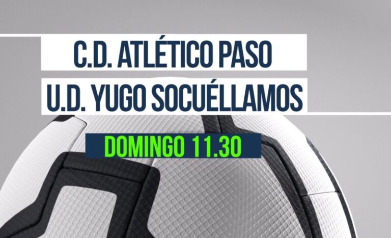 Partido importante para el CD Atlético Paso