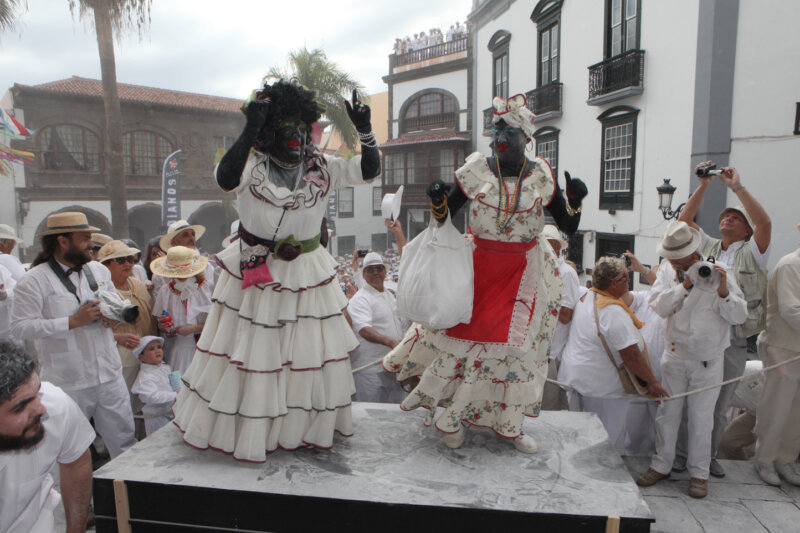 Televisión Canaria recibe a Los Indianos de La Palma