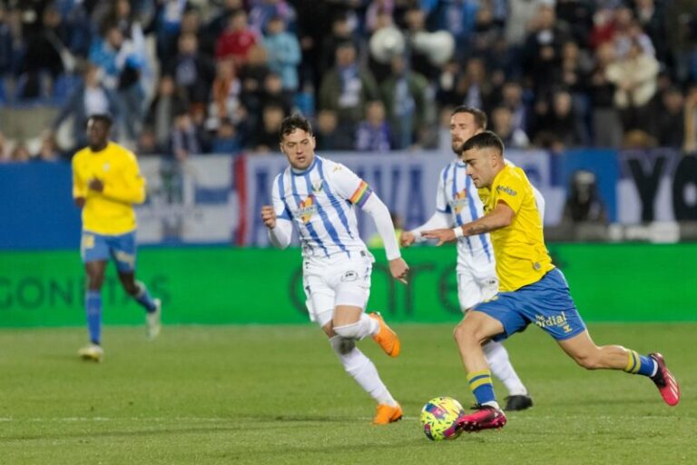 La UD Las Palmas empata ante el Leganés (0-0)