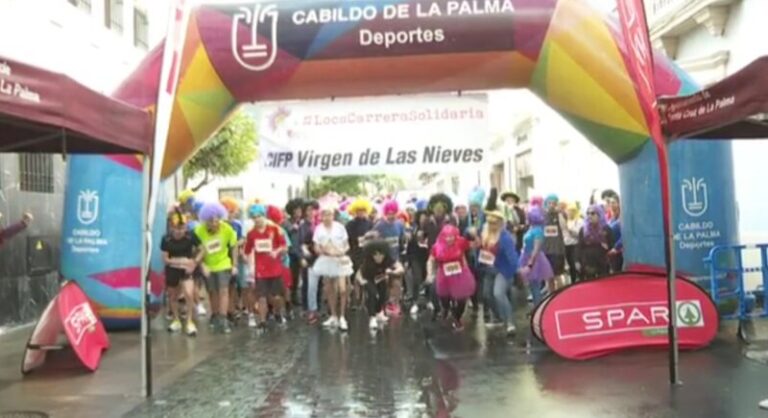 La Palma recupera la «Loca Carrera Solidaria»