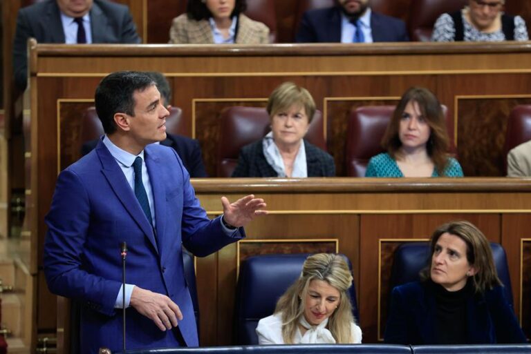 Reproches entre Sánchez y el PP por el término «gente de bien»