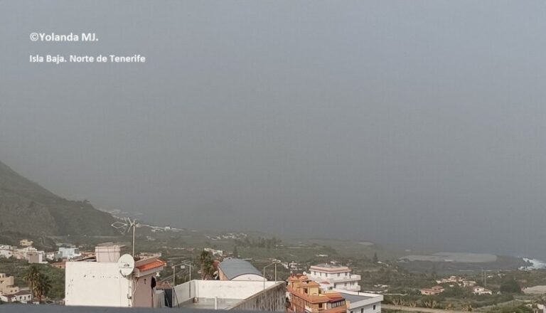 La calima remitirá en Canarias y dará paso a la lluvia