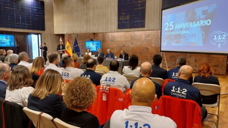 El 112 cumple 25 años en Canarias tras atender a más de once millones de personas