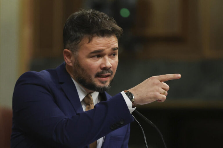 Rufián asegura que quiere ser el candidato de ERC pero «acompañado» de otras izquierdas