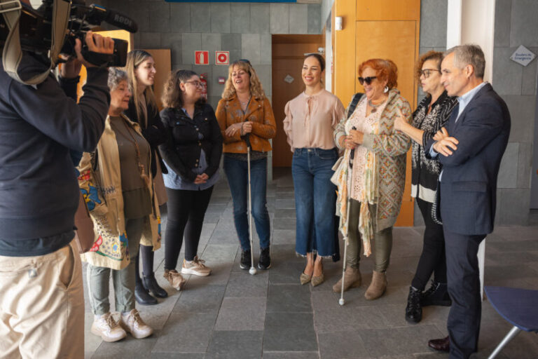 Personas ciegas o con discapacidad visual representan en la SIT ‘Desquiciadas’