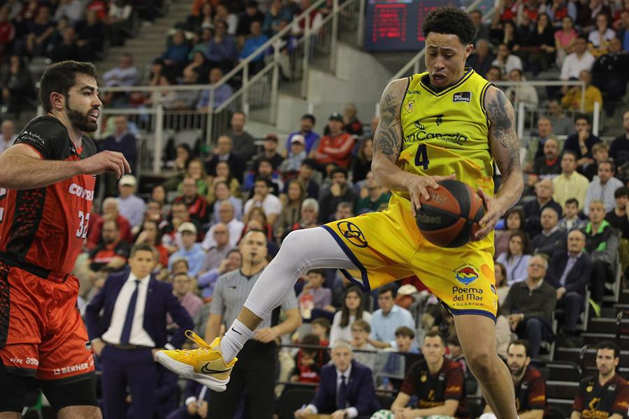80-66. El CB Gran Canaria pierde ante el Covirán Granada