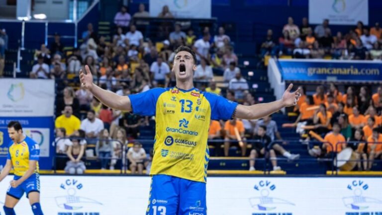 El CV Guaguas se impone al vigente campeón, Unicaja Costa de Almería