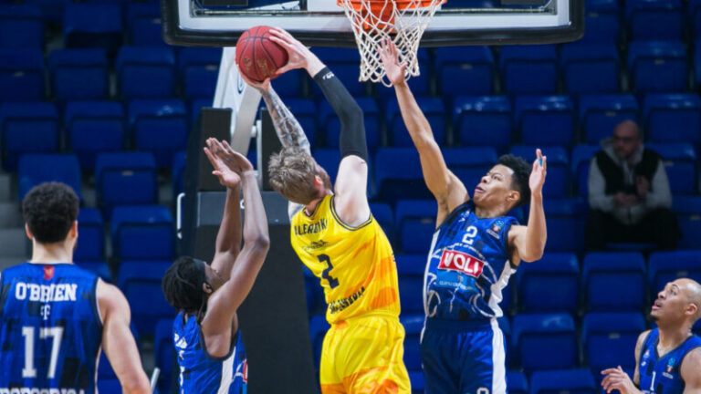 69-94. El Gran Canaria arrolla al Buducnost y se corona campeón del grupo B