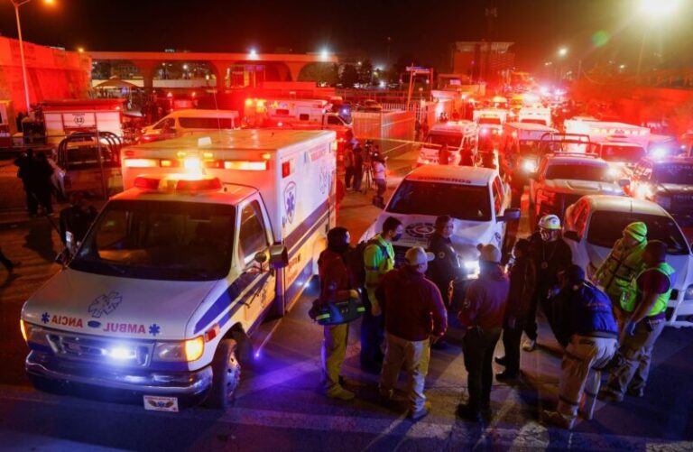 México cifra en 38 las víctimas del incendio en un centro de migrantes