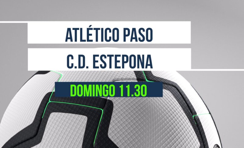Otro partido decisivo para el CD Atlético Paso