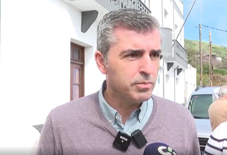 Domínguez presenta su candidatura a la Presidencia de Canarias en El Hierro