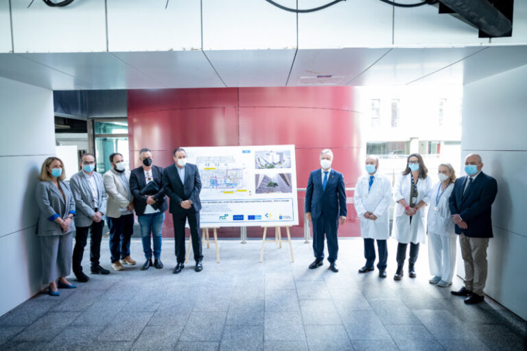 Comienzan las obras de la nueva torre pediátrica del Hospital Materno Infantil
