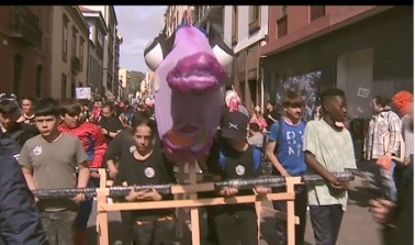 La Sardina de la Inclusión inunda La Laguna de carnaval