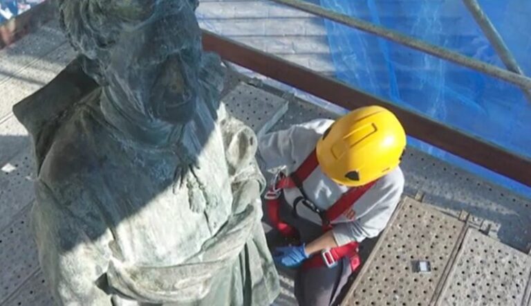 Comienzan a restaurar el primer monumento civil de Canarias