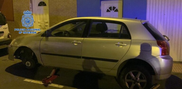 Nueve detenidos en Telde por robo con fuerza en vehículos