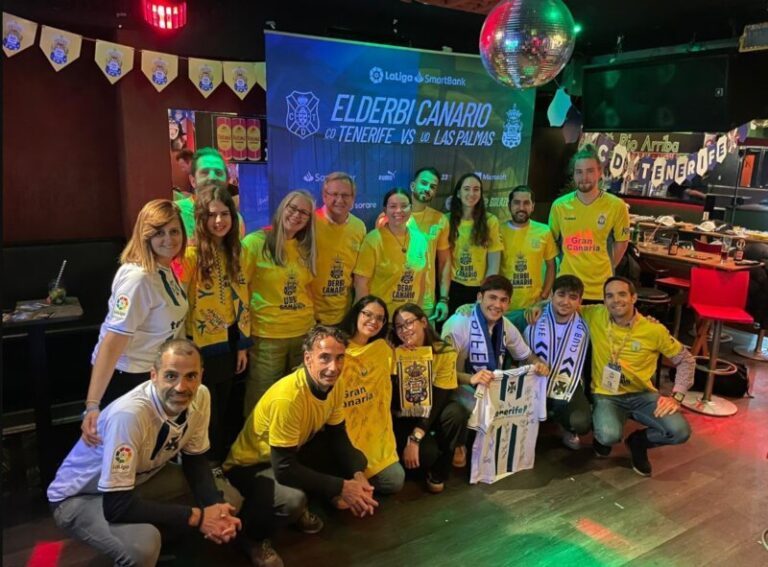 El derbi canario en imágenes