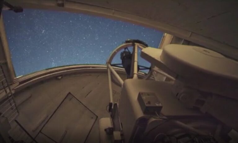 Un estudio en La Palma trabaja por mejorar la observación de las estrellas