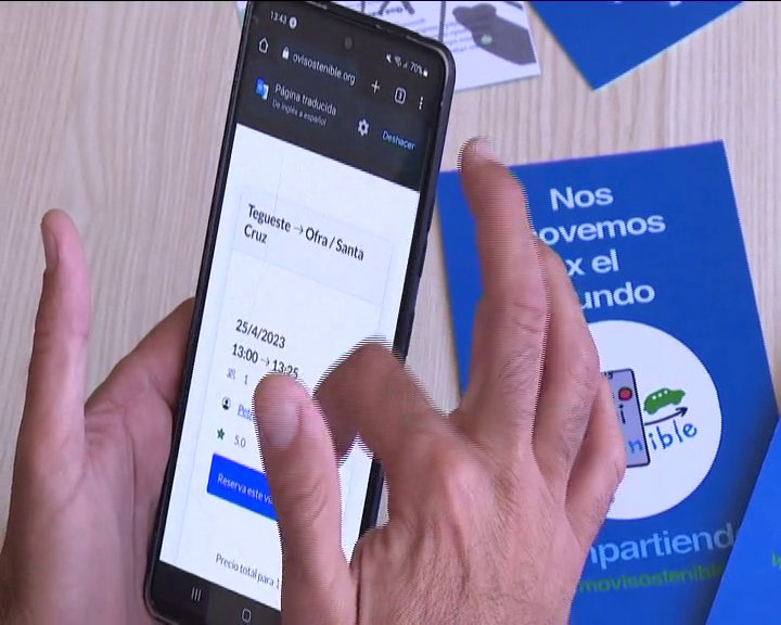 Un proyecto pretende el impulso de una movilidad sostenible entre trabajadores y alumnos en Canarias a través de una APP