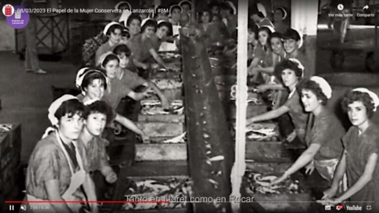 Las conserveras de Lanzarote, mujeres pioneras en la industria