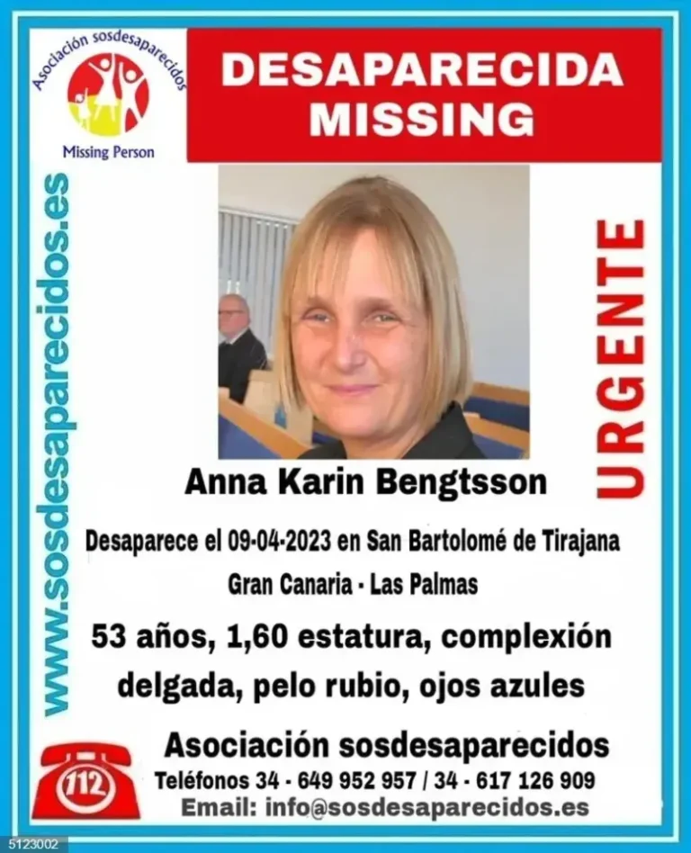 Buscan a una mujer de 53 años desaparecida hace una semana en Gran Canaria