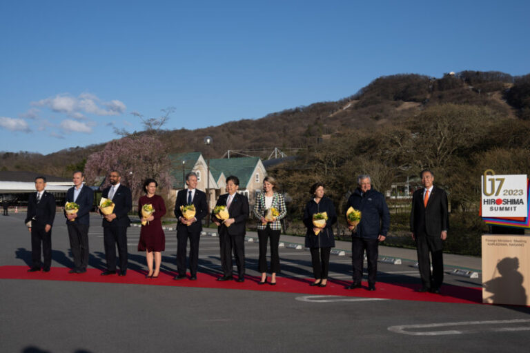 Compromiso unánime del G7 en el apoyo a Ucrania y las sanciones a Rusia