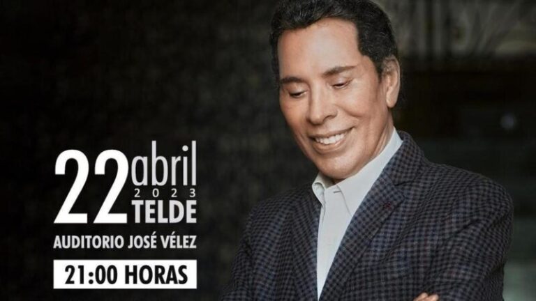 José Vélez actuará este sábado en su ciudad natal, en Telde