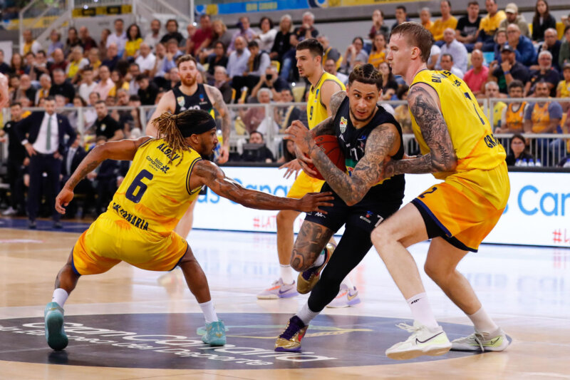 El Gran Canaria supera al Bursaspor y se coloca en cuartos de final de la Eurocopa (72-66)