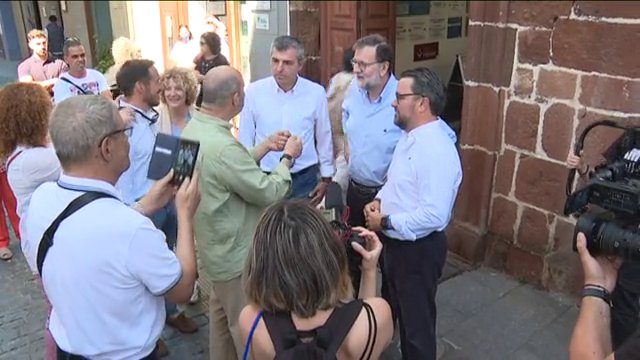 Mariano Rajoy apoya a los candidatos del PP de La Palma