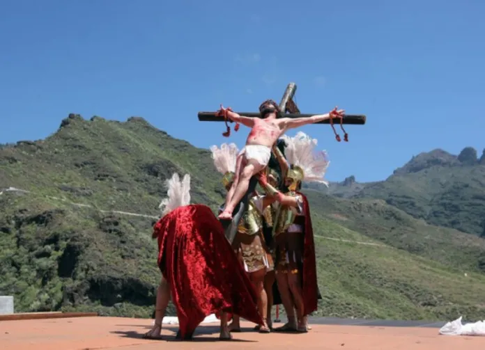 Un año más La Pasión de Adeje, uno de los actos más emblemáticos de estas fechas