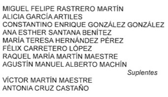 Candidatos y candidatas VOX al Parlamento de Canarias por la circunscripción de Fuerteventura. Elecciones Canarias 2023