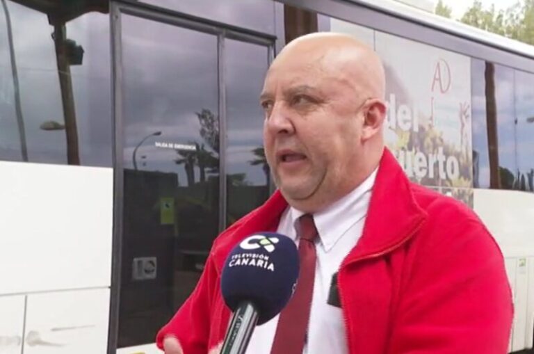 Agreden al conductor de una guagua en Lanzarote