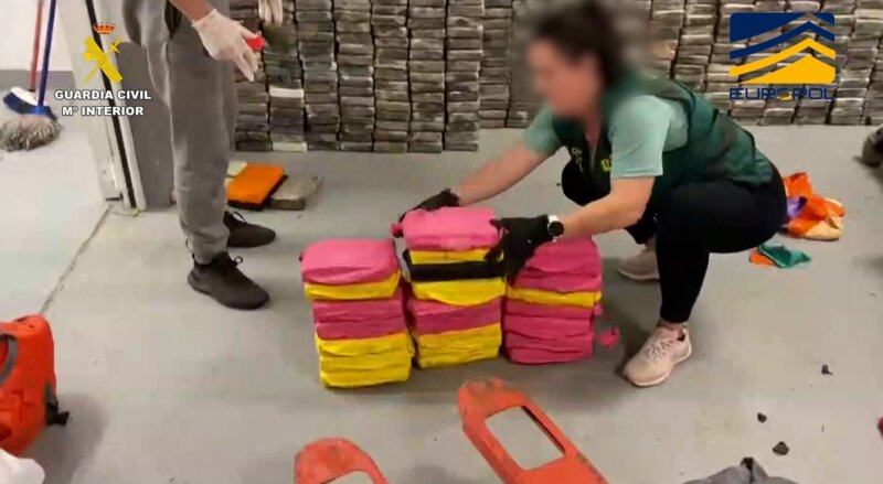 Intervienen un alijo de cocaína en La Aldea y cae el grupo criminal