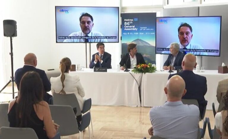 El futuro de la hostelería, en la Asamblea General de Hotrec, en Tenerife