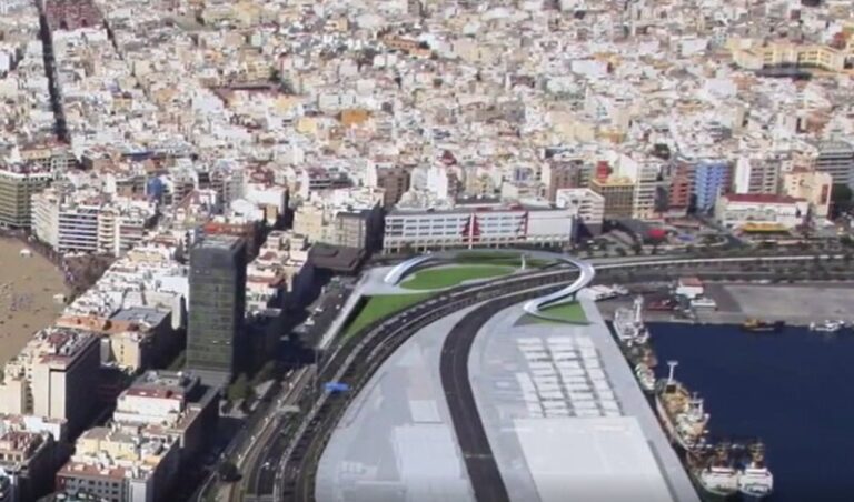 Las Palmas de Gran Canaria confía en que la metroguagua circule en 2024