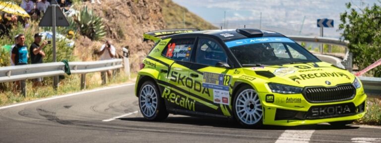 Yoann Bonato se lleva la victoria en el Rally Islas Canarias