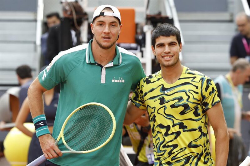 Alcaraz y Struff. Efe