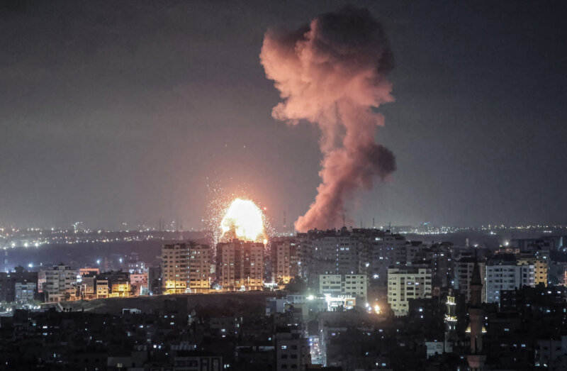 Ataque Israel en franja Gaza. EP