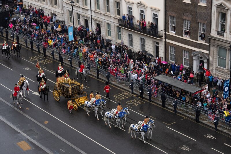 Carlos III se corona como nuevo rey de Inglaterra