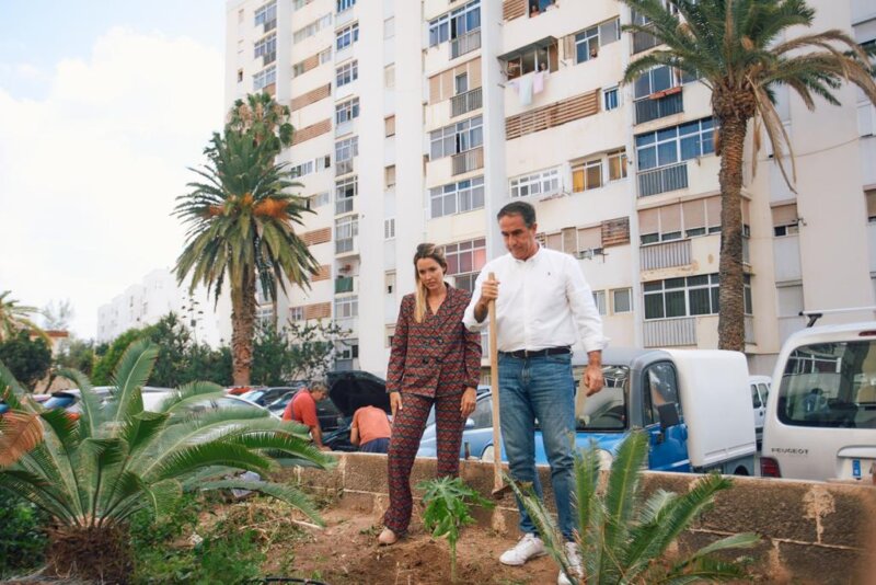 María Fernández y Francis Candil en La Vega de San José