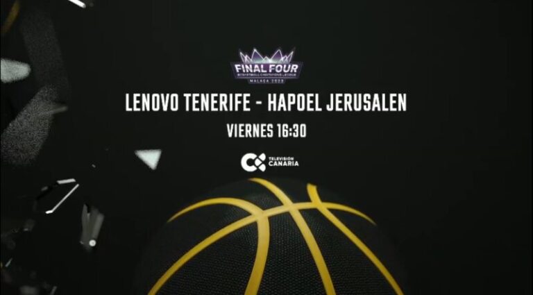 El Lenovo Tenerife disputa el primer partido de la Final Four en Televisión Canaria
