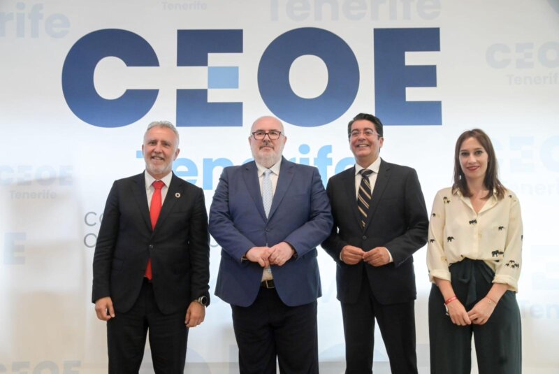 Torres con CEOE TEnerife