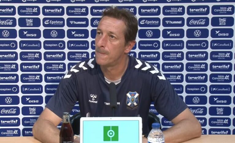 Ramis quiere dejar al Tenerife «lo más arriba posible»