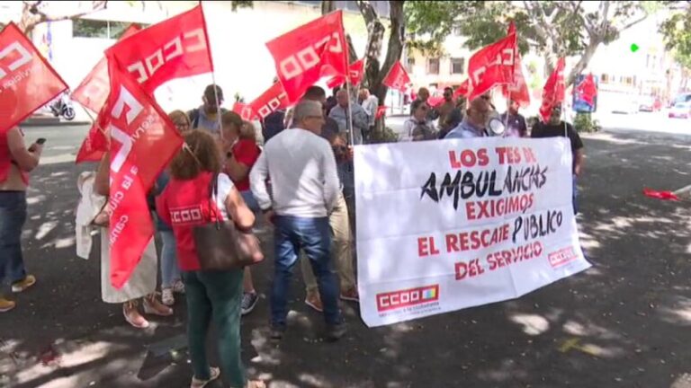 Las ambulancias convocan un preaviso de huelga para el 24 y 25 de mayo