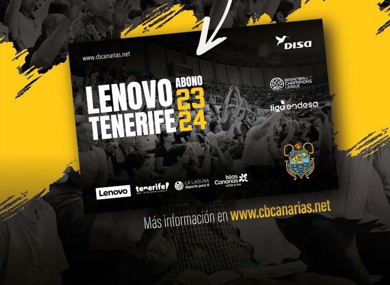 Lenovo Tenerife inicia la venta de abonos para próxima temporada